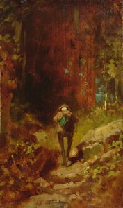 不明な画像 作： Carl Spitzweg