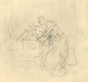 ゾルビシテーションII、19世紀半ば後半、1924年。 作： Carl Spitzweg