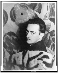 サルバドール・ダリの肖像 作： Carl Van Vechten