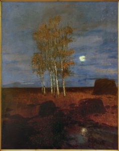 口夜 作： Carl Vinnen