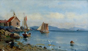 捕鯨諸島 作： Carl Wilhelm Barth