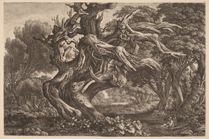 死んだ樫の木 作： Carl Wilhelm Kolbe