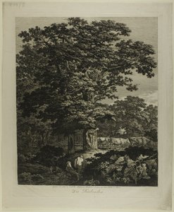 水浴者 作： Carl Wilhelm Kolbe, the elder