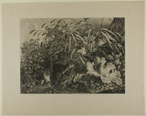 沼に立つ牛 作： Carl Wilhelm Kolbe, the elder