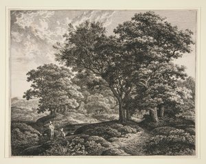 風景 作： Carl Wilhelm Kolbe the elder
