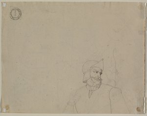 風景の中の兵士、19 世紀の第 2 四半期。 作： Carl Wilhelm Tischbein
