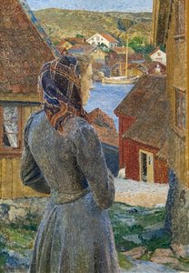 夕方、ボフスラン 作： Carl Wilhelm Wilhelmson