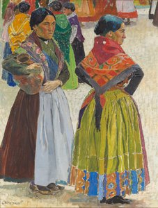 スペインの女性 作： Carl Wilhelm Wilhelmson