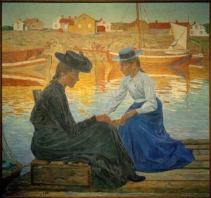 ベイ 作： Carl Wilhelm Wilhelmson