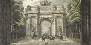 キャサリンホフの祭り、1824年から1825年。