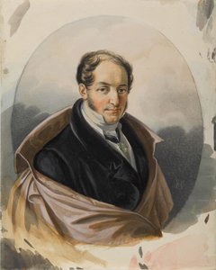 Alexander Ivanovich Lorer 1779-1824、1820年代初頭の肖像。