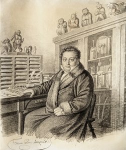 1822年以前のポール・ルートヴィヒ・シリング・フォン・カンシュタット男爵1786年から1837年の肖像。