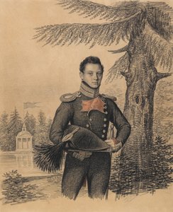 フョードルイヴァノビッチドルゴポロフ1792-1856、1820年代の肖像画。 作： Carl von Hampeln