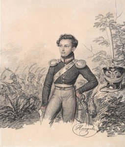 Pavel Kotlubitskyの肖像、1810年代末。 作： Carl von Hampeln