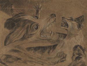 闘う動物たち 作： Carle Vernet