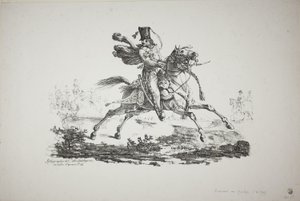 ユサード・ギャロッピング 作： Carle Vernet
