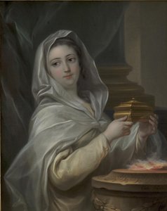 ヴェスタル。 ヴェスタルとして描かれた女性？ 作： Carle van Loo