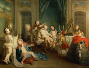 私室インテリア 作： Carle van Loo