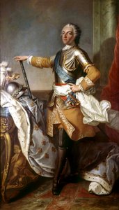 ルイ15世（1710-1774） 1774-1792年のフランス王 作： Carle van Loo
