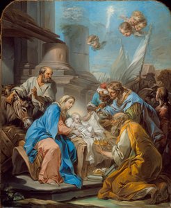 賢者の礼拝、1760年頃 作： Carle van Loo