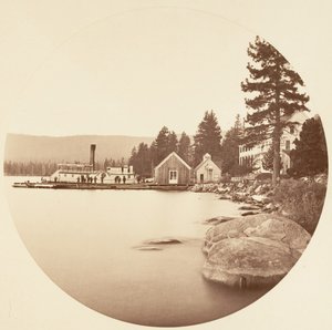 [カリフォルニア州ヨセミテ国立公園]、カリフォルニア州。 1878年。 作： Carleton Emmons Watkins