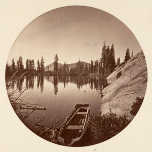 [カリフォルニア州ヨセミテ国立公園]、カリフォルニア州。 1878年。 作： Carleton Emmons Watkins
