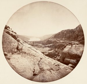 [カリフォルニア州ヨセミテ国立公園]、カリフォルニア州。 1878年。 作： Carleton Emmons Watkins