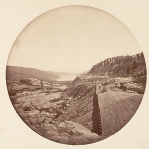 [カリフォルニア州ヨセミテ国立公園]、カリフォルニア州。 1878年。 作： Carleton Emmons Watkins