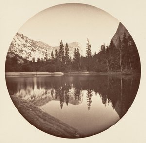 [カリフォルニア州ヨセミテ国立公園]、カリフォルニア州。 1878年。 作： Carleton Emmons Watkins
