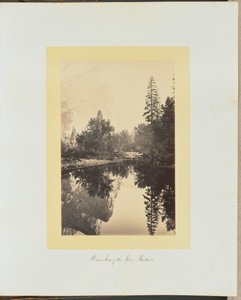 三兄弟の鏡像 作： Carleton Watkins