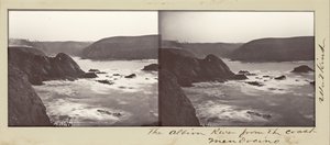 メンドシノの海岸からのアルビオン川 作： Carleton Watkins