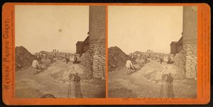 セルビー鉛および銀製錬所の埠頭、サンフランシスコ、カリフォルニア州のビュー 作： Carleton Watkins