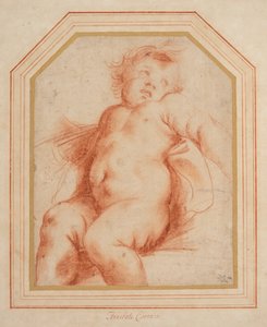 ヌード幼児 作： Carlo (attr. to) Cignani