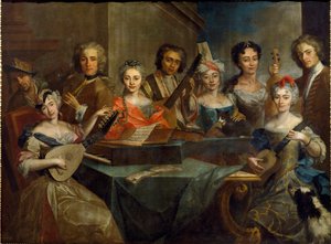 ミュージシャンの家族 作： Carlo Amalfi