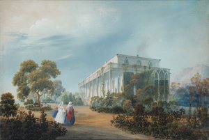 ミシュコルのNaryshkins Estate、1842年 作： Carlo Bossoli