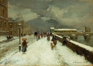 ぼやけた冬の日、 作： Carlo Brancaccio
