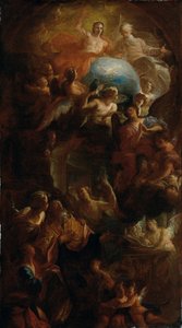 聖アウグスティヌスの死 作： Carlo Carlone