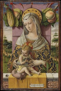 マドンナと子供、ca。 1480。