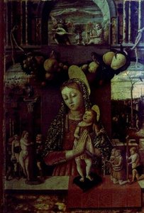 情熱のマドンナ 作： Carlo Crivelli