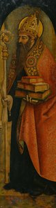 セントオーガスティン、1480年代 作： Carlo Crivelli