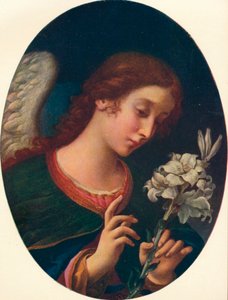 受胎告知の天使、17世紀 作： Carlo Dolci
