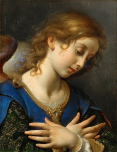 受胎告知の天使。 1653年頃