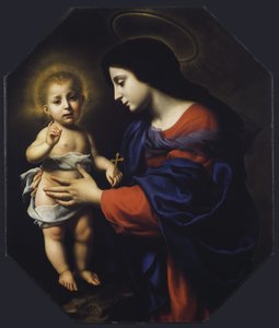 マドンナと子供、1651年 作： Carlo Dolci
