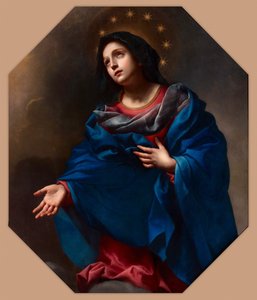 栄光のマドンナ 作： Carlo Dolci