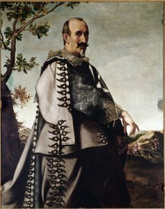 エルサレム勲章の騎士フラ・アイノルフォ・デ・バルディの肖像（油彩・キャンバス 作： Carlo Dolci