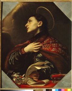 聖カシミール、1670年以降（キャンバスに油彩） 作： Carlo Dolci