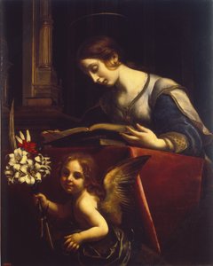 セントキャサリン、1670 作： Carlo Dolci