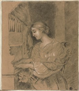 聖セシリア 作： Carlo Dolci