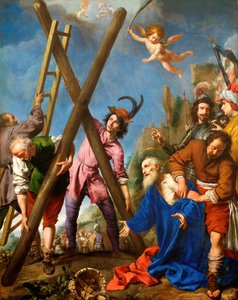 殉教の前に祈る聖アンドリュー、1643年。 作： Carlo Dolci