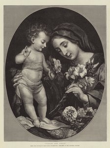 聖母子 作： Carlo Dolci